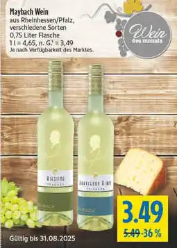 diska Maybach riesling Angebot