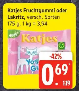 Edeka Katjes fruchtgummi Angebot