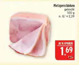 Marktkauf Metzgerschinken gekocht Angebot