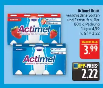 Marktkauf Actimel erdbeere Angebot