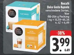 Edeka Nescafé dolce gusto kapseln flat white Angebot