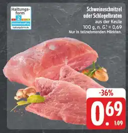 Edeka Schweineschnitzel Angebot