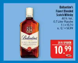 Marktkauf Ballantine's finest blended scotch whisky Angebot