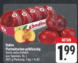 Edeka Ondine plattnektarinen gelbfleischig Angebot