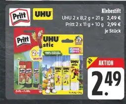 Edeka Uhu klebestift Angebot