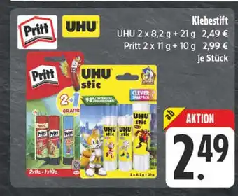 Edeka Uhu klebestift Angebot