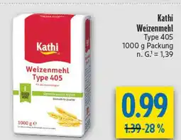 diska Kathi weizenmehl type 405 Angebot