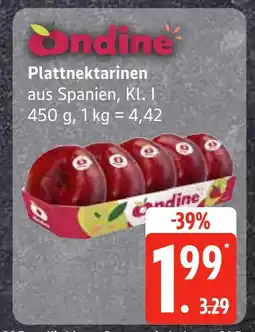 Edeka Ondine plattnektarinen Angebot