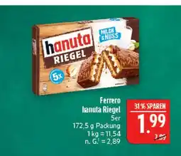 Marktkauf Ferrero hanuta riegel Angebot