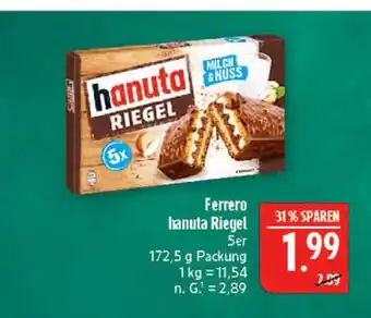 Marktkauf Ferrero hanuta riegel Angebot