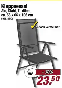 Poco Klappsessel Angebot