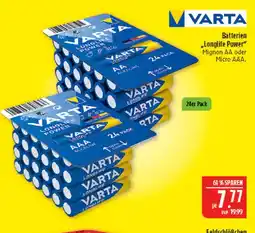 Marktkauf Varta mignon aa Angebot