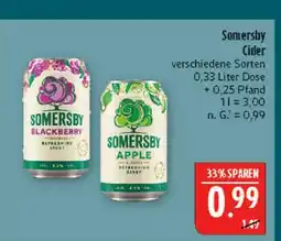 Marktkauf Somersby blackberry Angebot