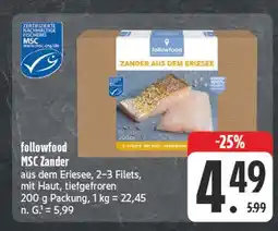Edeka Followfood msc zander Angebot