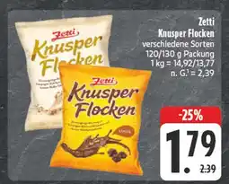 Edeka Zetti knusper flocken Angebot