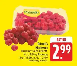 Edeka Driscoll's himbeeren Angebot