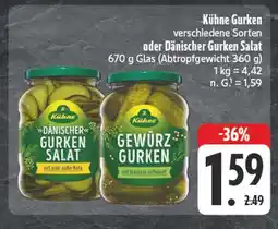 Edeka Kühne dänischer gurken salat Angebot