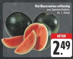 Edeka Mini wassermelone rotfleischig Angebot