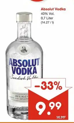 Netto Marken-Discount Absolut absolut vodka Angebot