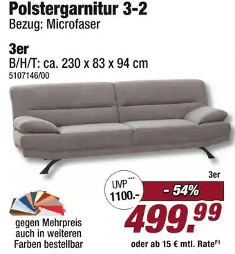 Poco Polstergarnitur 3-2 Angebot