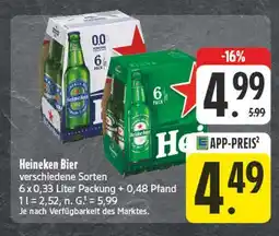 Edeka Heineken bier Angebot