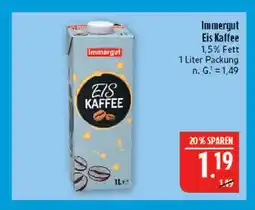 Marktkauf Immergut eis kaffee Angebot
