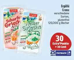 Edeka Ergüllü creme Angebot