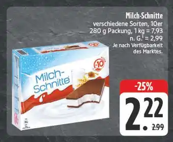 Edeka Milch-schnitte milch-schnitte Angebot
