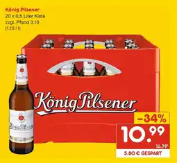 Netto Marken-Discount König pilsener Angebot