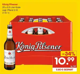 Netto Marken-Discount König pilsener Angebot