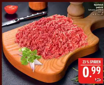 Marktkauf Hackfleisch gemischt schwein und rind Angebot