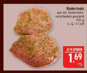 Marktkauf Rindersteaks Angebot