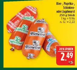 Marktkauf Bierwurst Angebot