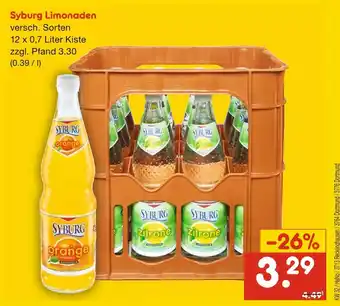 Netto Marken-Discount Syburg limonaden Angebot