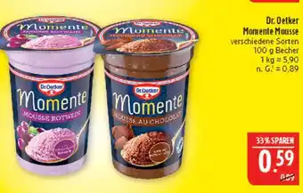 Marktkauf Dr. oetker momente mousse rotwein Angebot