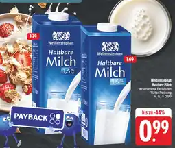 Edeka Weihenstephan haltbare milch Angebot
