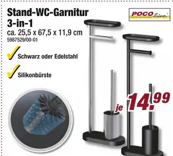 Poco Pocoline stand-wc-garnitur 3-in-1 Angebot
