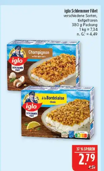 Marktkauf Iglo schlemmer filet champignon Angebot