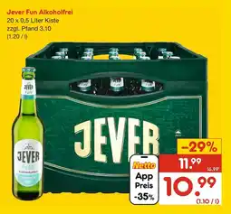 Netto Marken-Discount Jever jever fun alkoholfrei Angebot