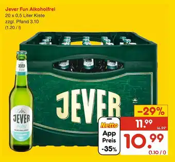 Netto Marken-Discount Jever jever fun alkoholfrei Angebot