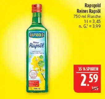 Marktkauf Rapsgold reines rapsöl Angebot