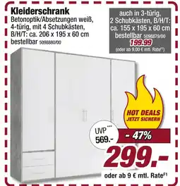 Poco Kleiderschrank Angebot
