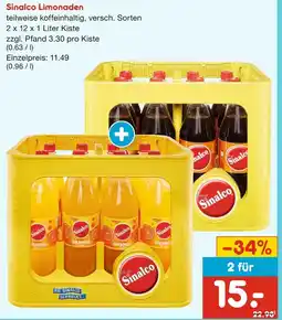 Netto Marken-Discount Sinalco limonaden Angebot