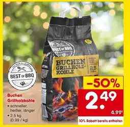 Netto Marken-Discount Best of bbq buchen grillholzkohle Angebot