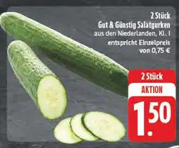 Edeka Gut & günstig salatgurken Angebot
