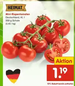 Netto Marken-Discount Heimat mini-rispentomaten Angebot