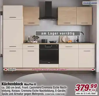 Poco Küchenblock max/fox ii Angebot