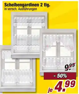 Poco Scheibengardinen 2 tlg Angebot