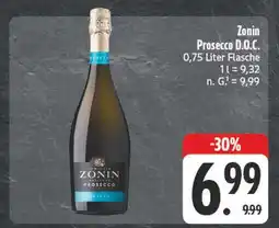 Edeka Zonin prosecco d.o.c Angebot