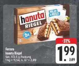 Edeka Ferrero hanuta riegel Angebot